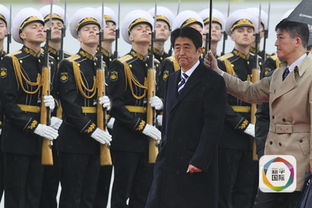 普京与解放军仪仗司礼大队政委握手
